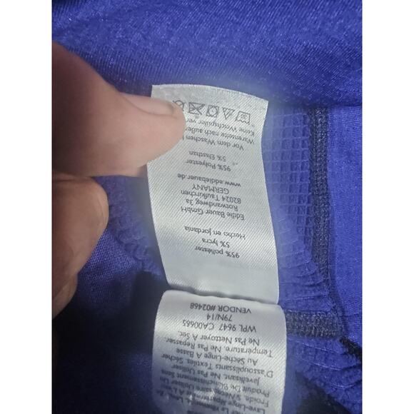 Eddie Bauer Jacket Mens 2XL Blue First Ascent Hooded Fleece Full Zip Performance - Picture 14 of 14